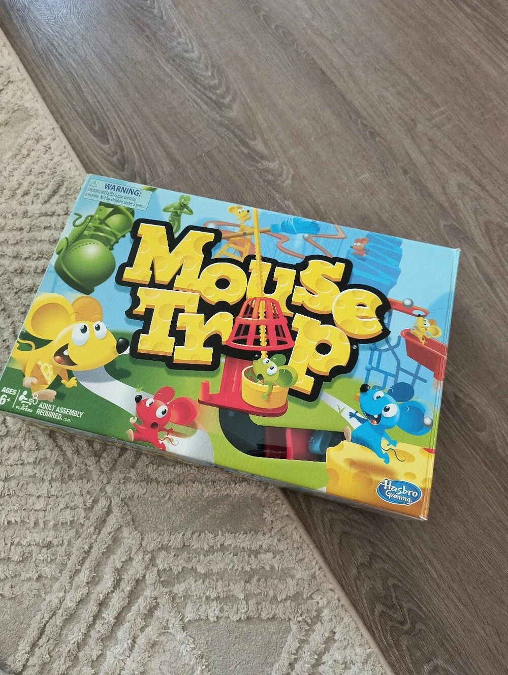 Hasbro 2016 Mouse Trap Game Complete